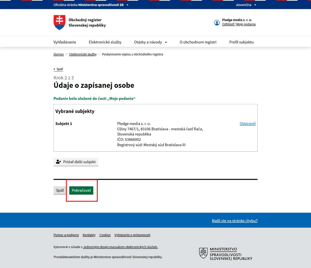 ako poziadat vypis z obchodneho registra cez slovensko.sk navod_6